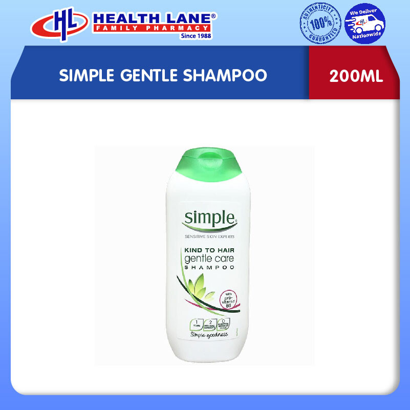 SIMPLE GENTLE SYAMPU (200ML)
